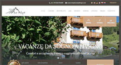 Desktop Screenshot of hotelalpilivigno.com