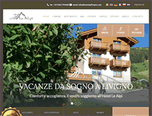 Tablet Screenshot of hotelalpilivigno.com